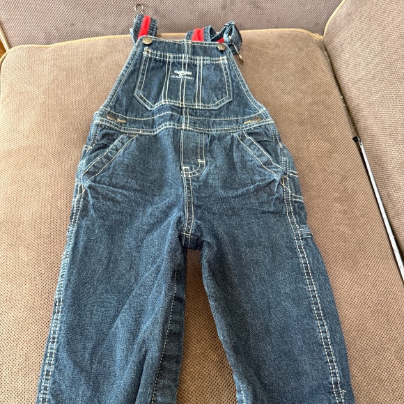 OshKosh B'gosh Fleece Lined Overalls 24 Months - Picture 1 of 5